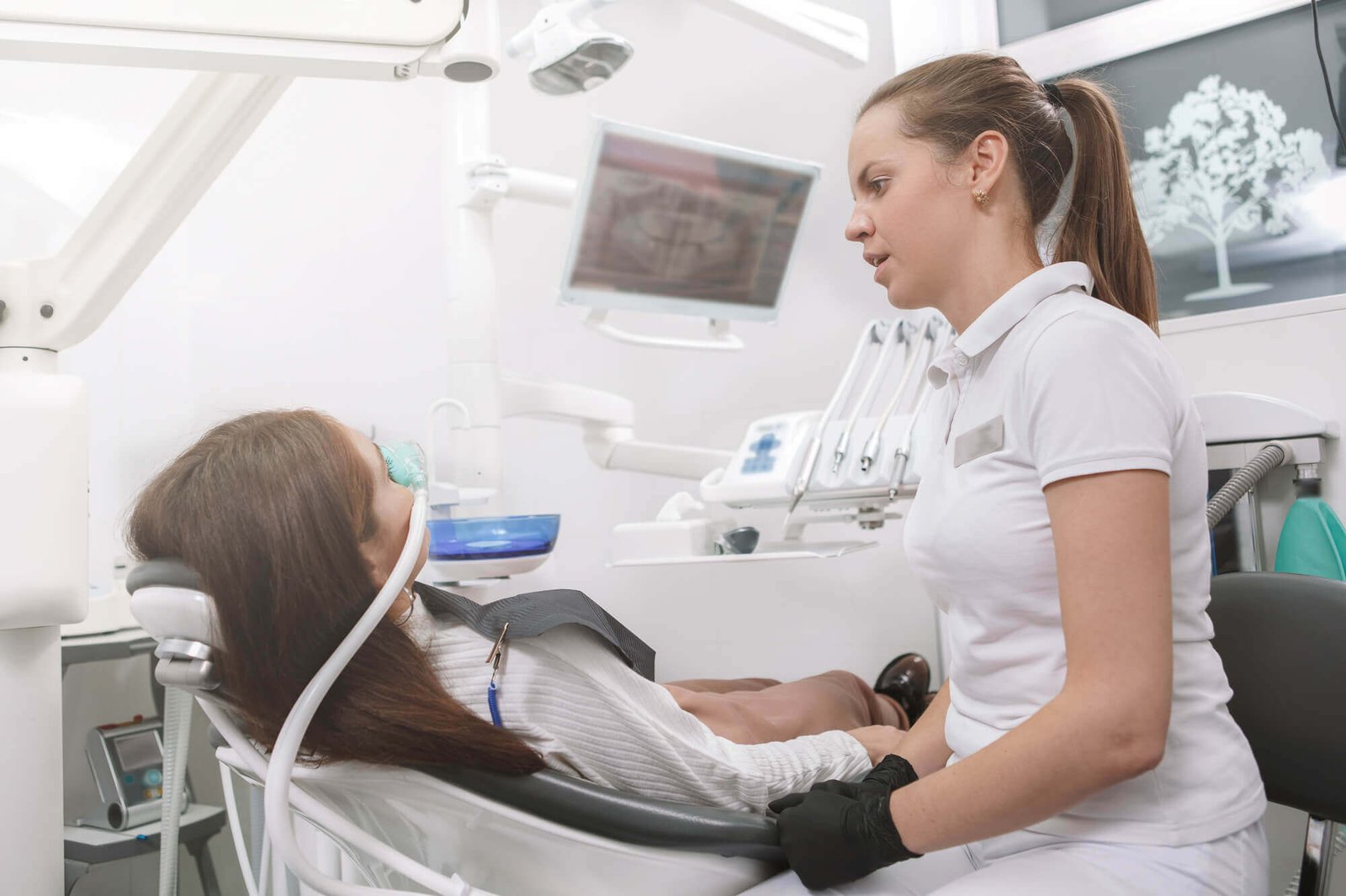 dentist administering Sedation Dentistry in North Miami